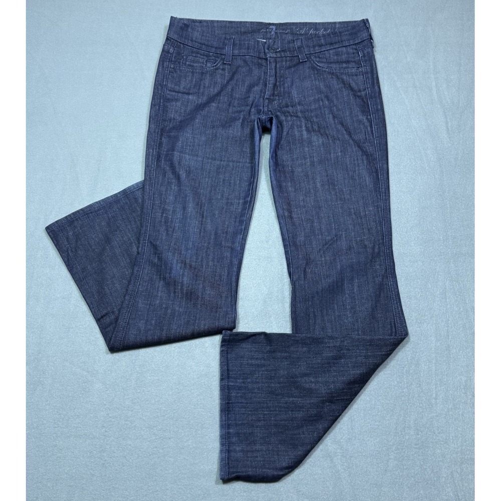 7 For All Mankind Jeans Womens 28 (30x30) A Pocket The Lexie Petite Bootcut USA